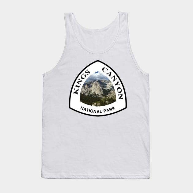 Kings Canyon National Park shield Tank Top by nylebuss